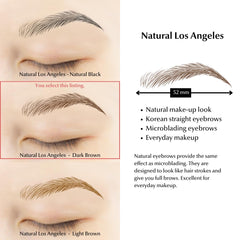 Bliss and Beyond USA close-up of hair-stroke texture for realistic brows