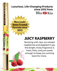 Bliss Kiss texture droplet on skin absorbing quickly for hydration
