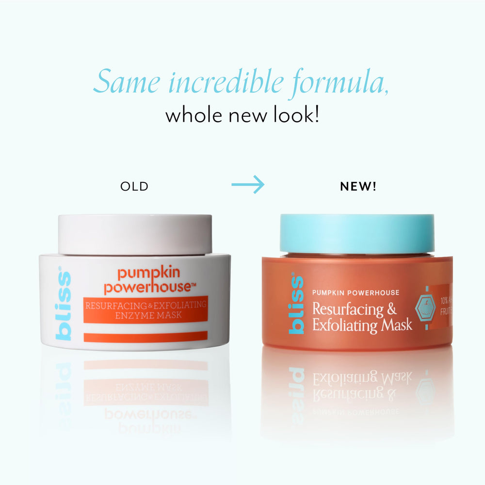 Bliss rinsing mask with water illustrating easy removal and hydrated skin