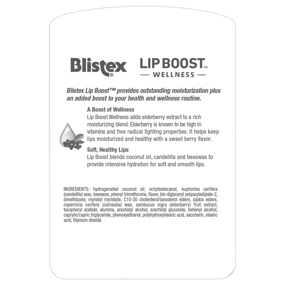 Blistex texture close-up of balm surface highlighting smooth coconut oil finish