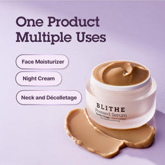 BLITHE showing chaga mushroom ingredient and antioxidant support benefit