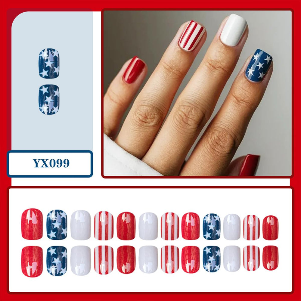 Bloazife close-up of stars and stripes design highlighting bold holiday detail