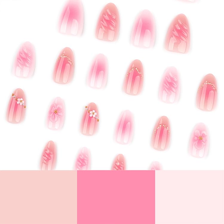 Bloazife nails held in hand to show real-life scale and easy at-home use