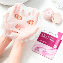 BLOOMORA essence droplet highlighting concentrated moisturizing boost