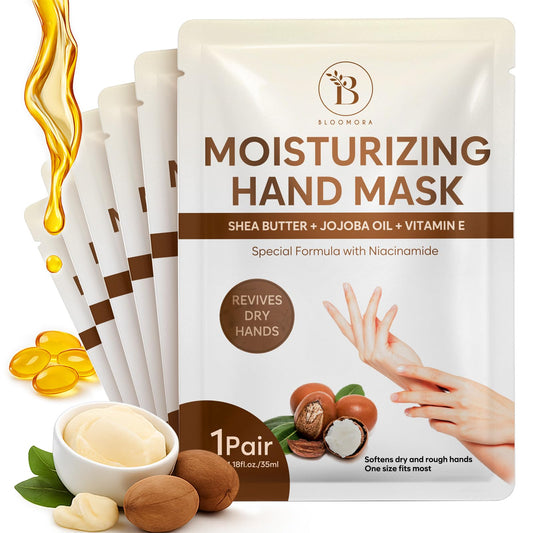 BLOOMORA front packaging view showing six pairs and product benefits