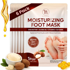 BLOOMORA front packaging showing six pairs and clear benefits