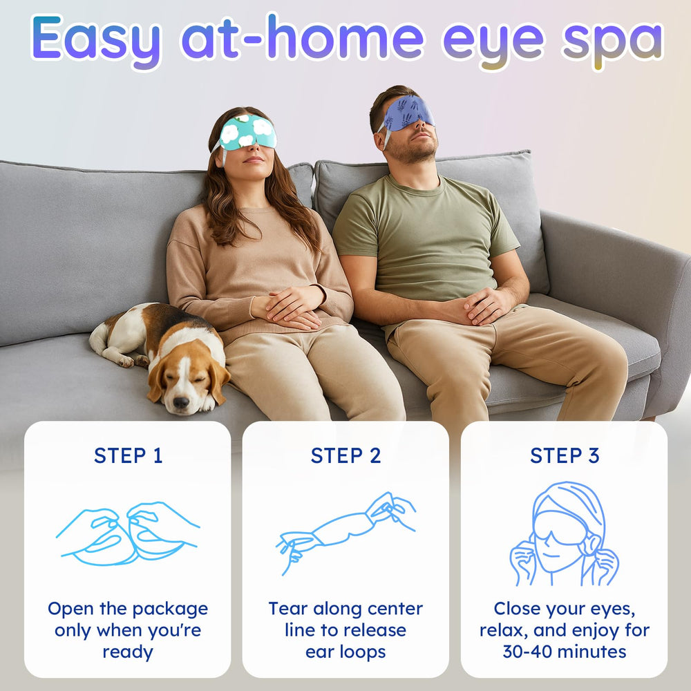 BLOOMORA mask worn by model demonstrating relaxed fit and calming warmth