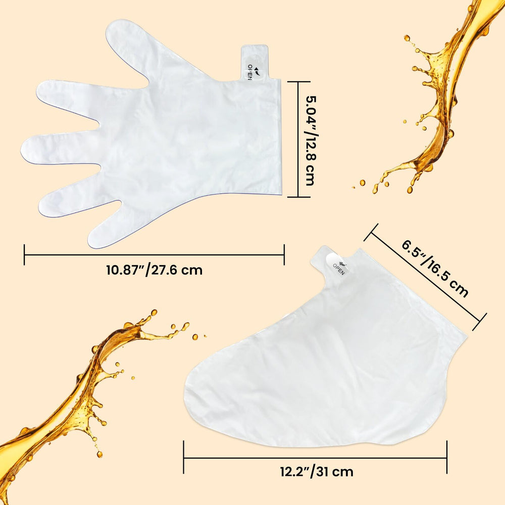 BLOOMORA hand and foot next to ruler for size and fit reassurance