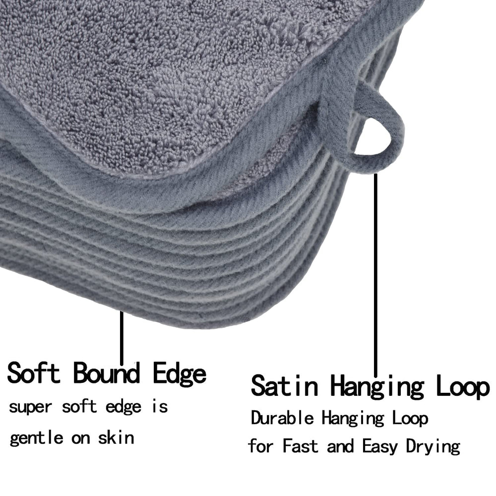 BloomSesame reinforced edge detail preventing fraying and extending cloth lifespan