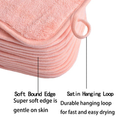 BloomSesame cloth in hand scale showing compact size and easy handling