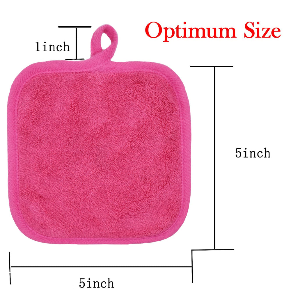 BloomSesame cloths neatly packed in a travel pouch showing portability for routines
