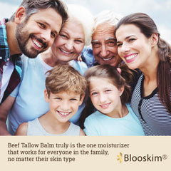 Blooskim bedside lifestyle jar suggesting nightly hydration routine benefits