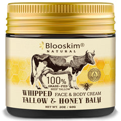 Blooskim front jar shot shows compact 2oz packaging and brand benefit