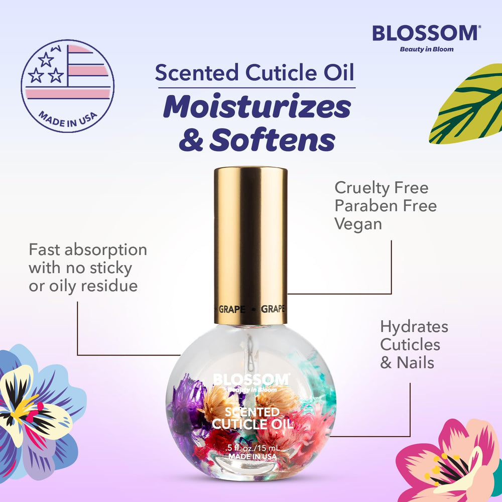 Blossom grape in bathroom vanity lifestyle suggesting daily use and stylish storage