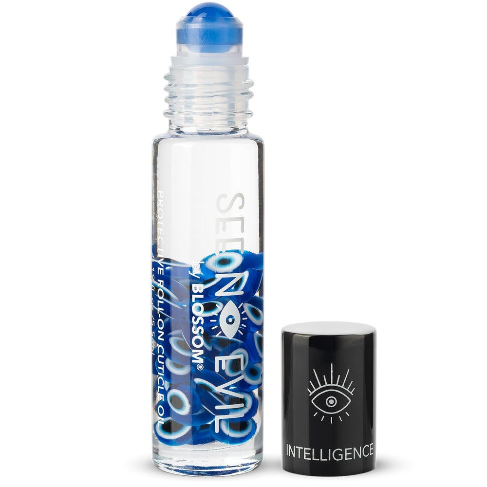 Blossom intelligence jasmine rollerball detail for precise oil application benefit