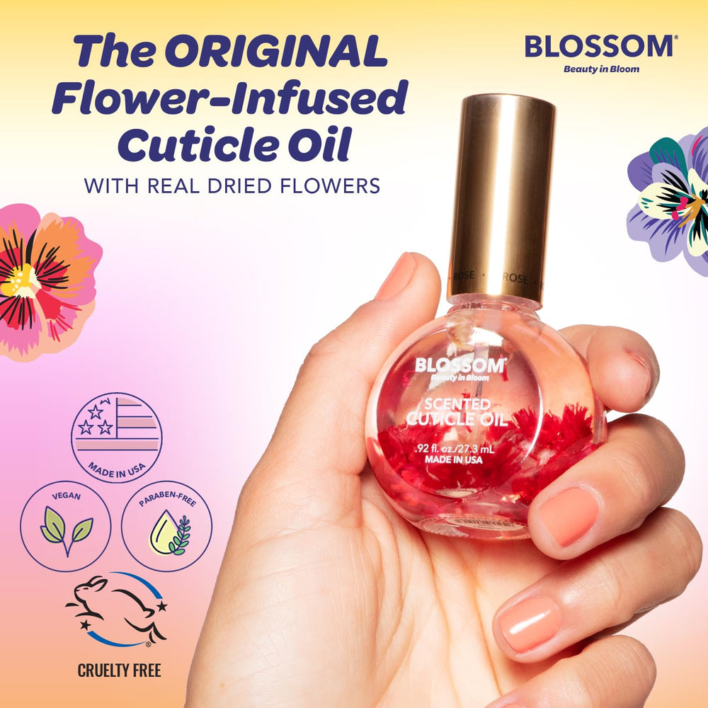 Blossom dropper applicator detail delivering precise oil, ensures mess-free use