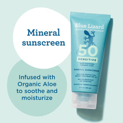Blue Lizard being applied to arm demonstrating even coverage and gentle feel