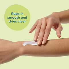 Blue Lizard application on child's arm demonstrating gentle coverage benefit