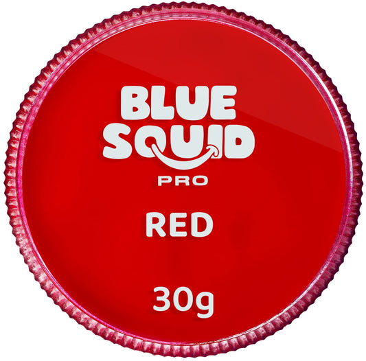 Blue Squid front packaging showing classic red cake and label for clear identification and trust