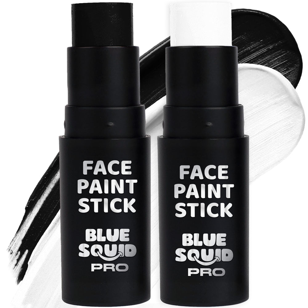 Blue Squid front packaging showing dual black and white stick and benefits