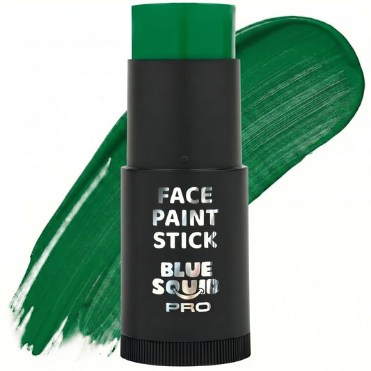 Blue Squid pack front view showing forest green stick and XL size benefit