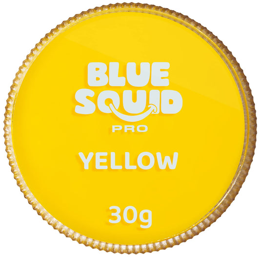 Blue Squid yellow front packaging showing brand and vibrant color benefit