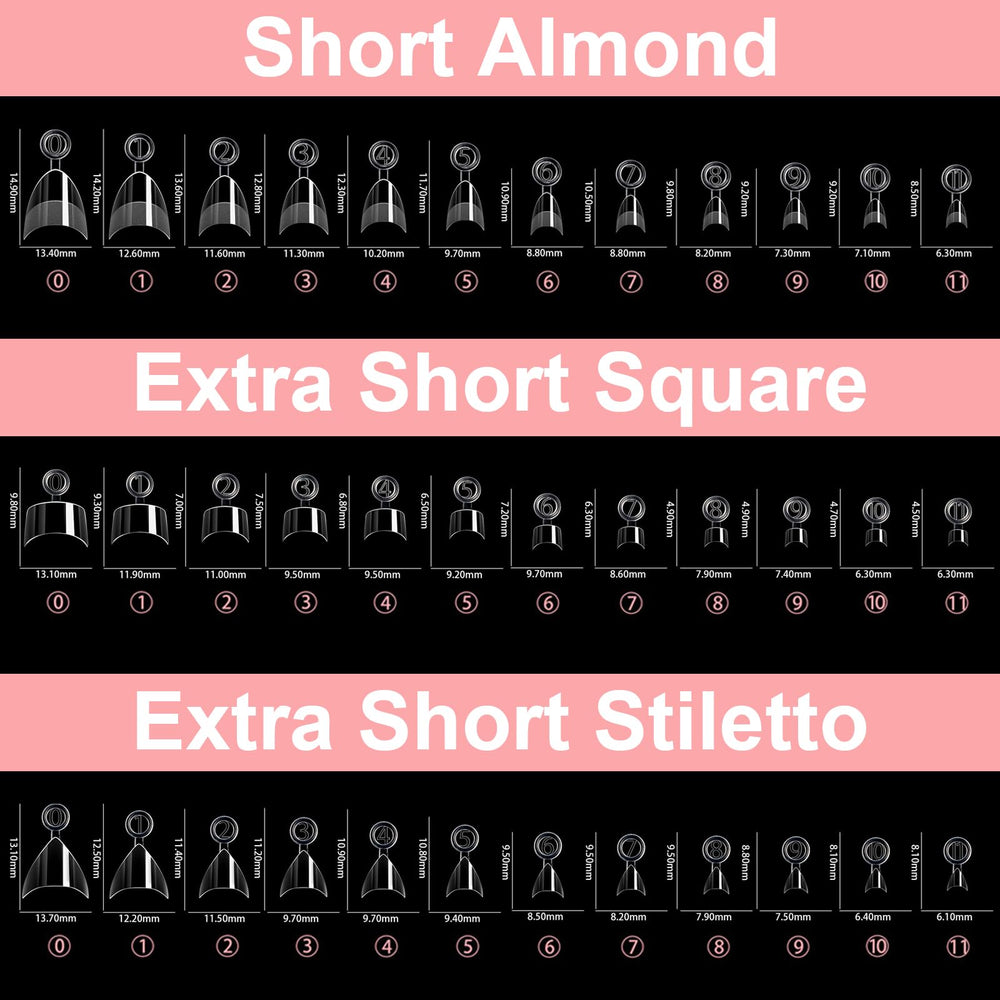 BlueZOO tapered square tips displayed to show straight-edge modern look