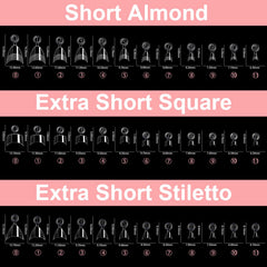 BlueZOO tapered square tips displayed to show straight-edge modern look