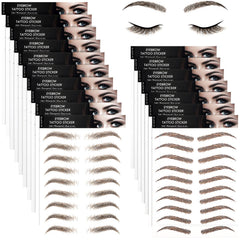 Blulu front sheet display showing multiple eyebrow styles and quick choice benefit