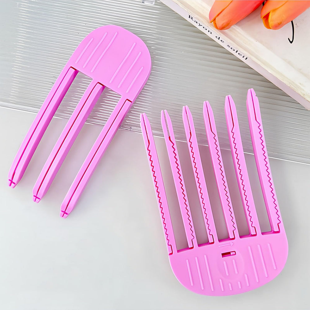 BluOcnMkt clips in travel pouch ready for on-the-go touch-ups and quick volume