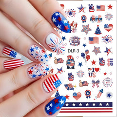 BMKKOT close-up sheet view of stars hearts and flags, clear pattern selection benefit