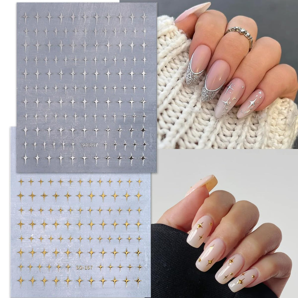 BMKKOT applied on acrylic nail demonstrating finished look and easy application benefit