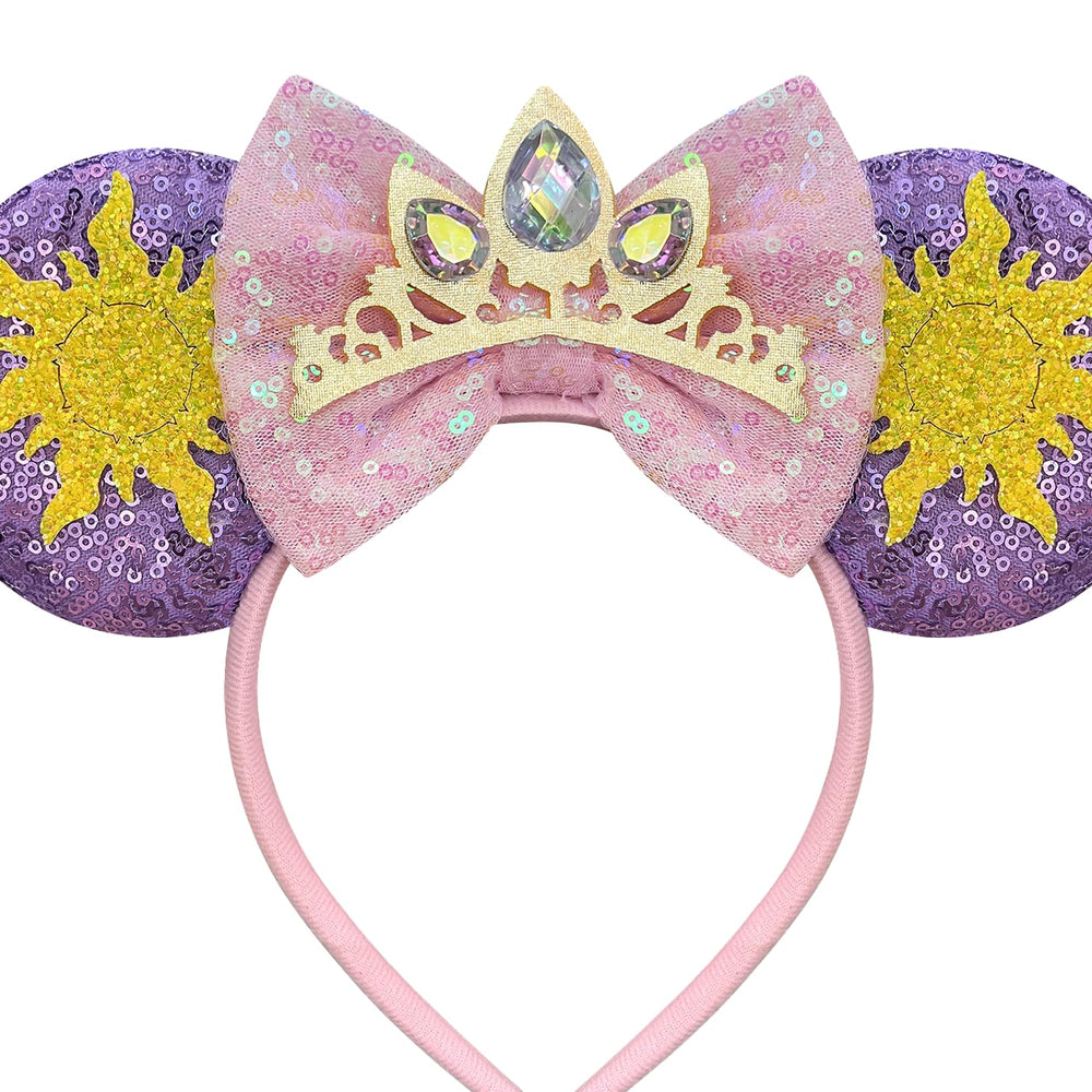 Bmobuo headband front view showing ears and crown, playful accessory benefit