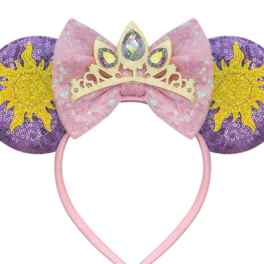Bmobuo headband front view showing ears and crown, playful accessory benefit
