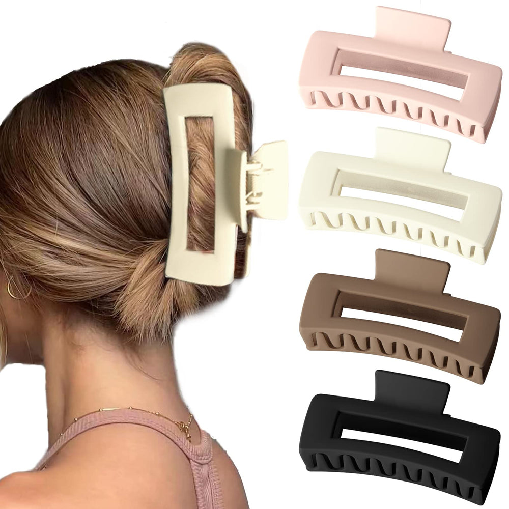 Bmobuo front view of XL clip showing matte finish and large grip benefit