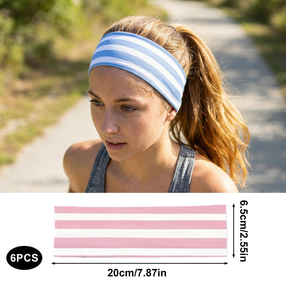 Bmpzery headband held in hand for scale illustrating one-size fit and lightweight benefit