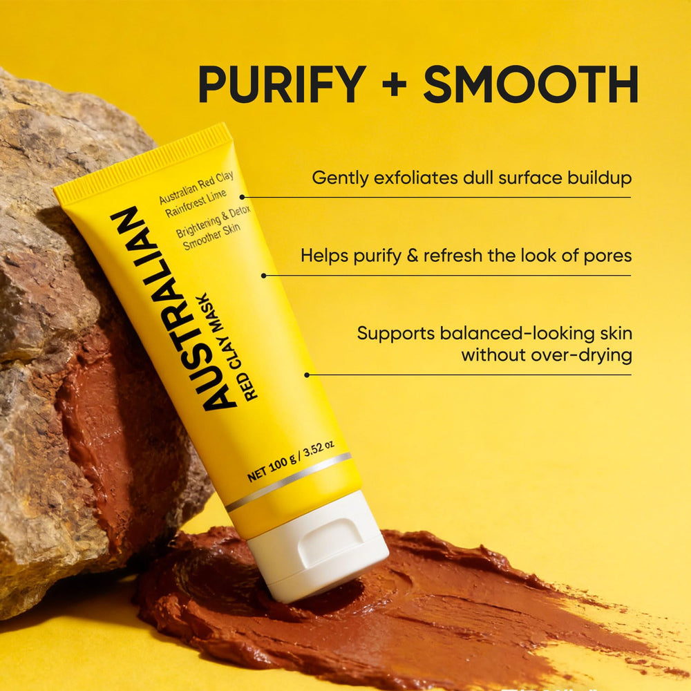 Boaccy clay texture close-up highlighting creamy mineral-rich formula