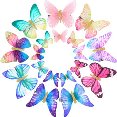 Boao front packaging showing 18 colorful butterfly clips and variety benefit