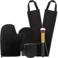 Boao complete kit beside ruler for scale, ideal for at-home tanning