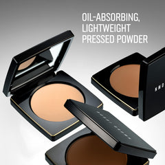 Bobbi Brown compact opened with included puff for convenient on-the-go touch-ups