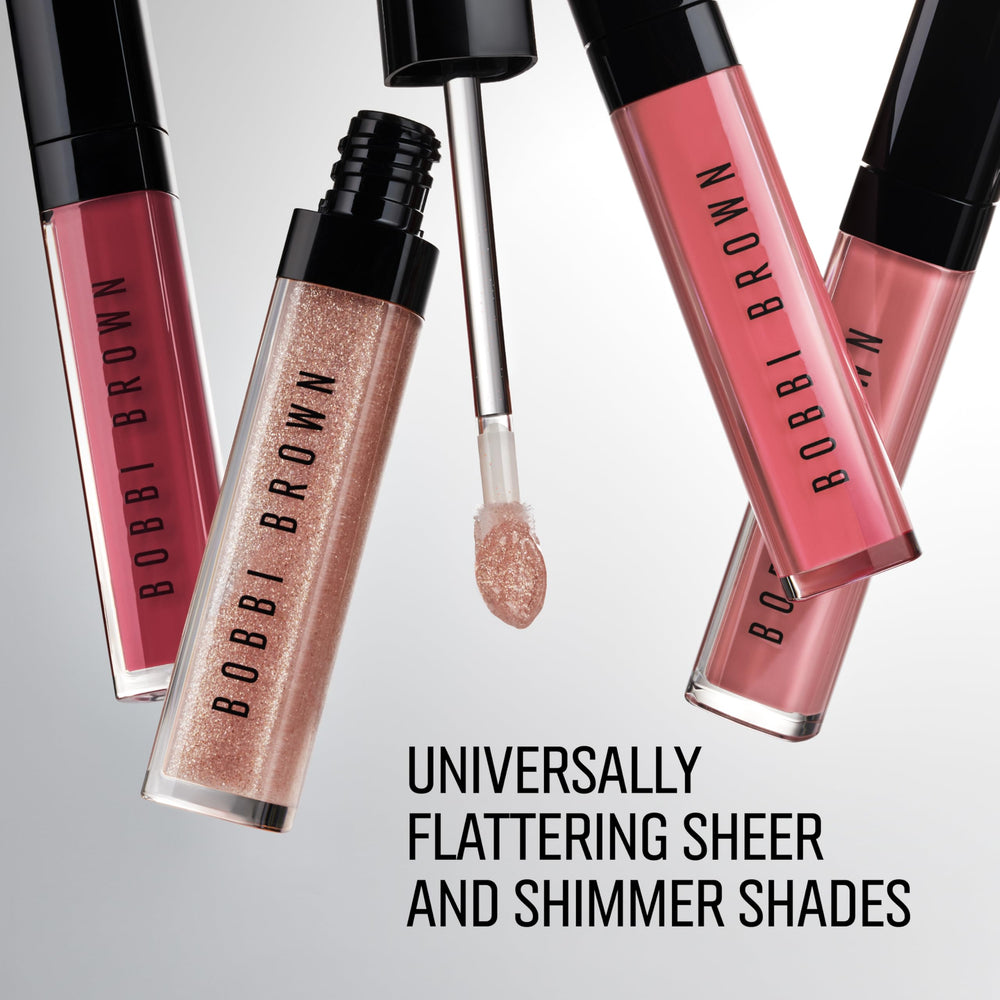 Bobbi Brown gloss in a purse showing travel-friendly 0.20 fl oz convenience