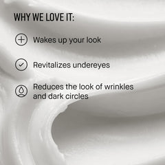 Bobbi Brown applying eye cream on hand illustrating smooth absorption
