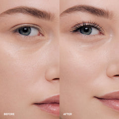 Bobbi Brown jumbo brush close-up displaying bristle shape for lift and separation benefit