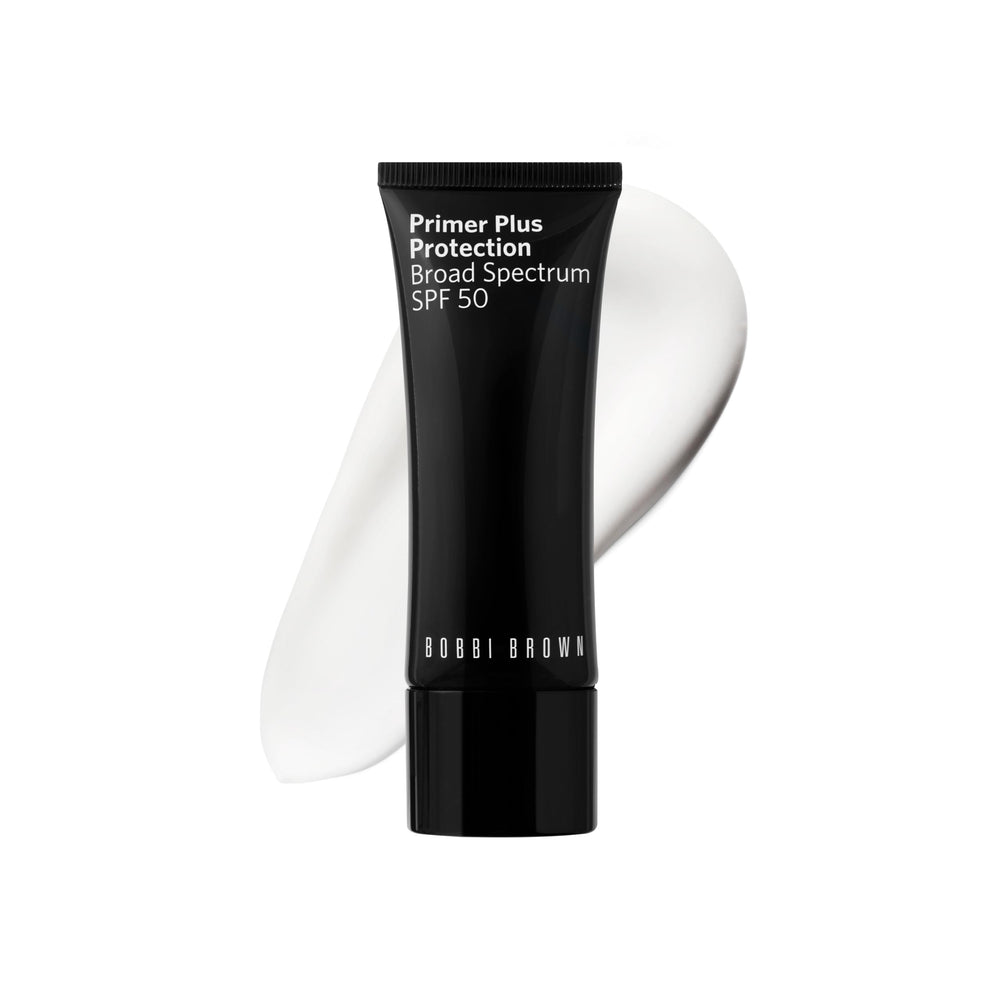 Bobbi Brown front tube view shows compact SPF protection and makeup-ready finish