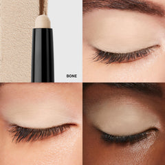Bobbi Brown Bone tip texture close-up demonstrating creamy glide benefit