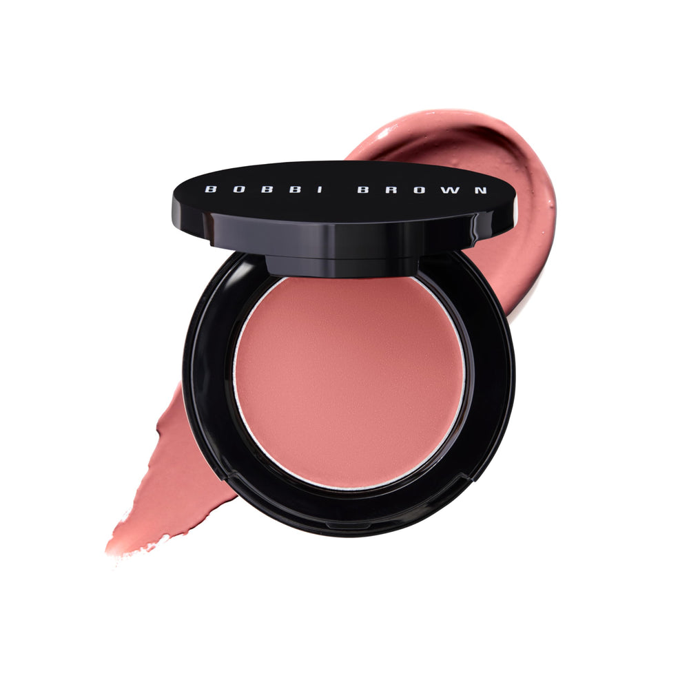 Bobbi Brown Pot Rouge compact front view showing compact design and portability