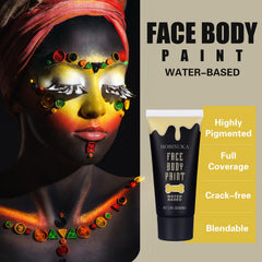 BOBISUKA applied with sponge for full-coverage yellow base