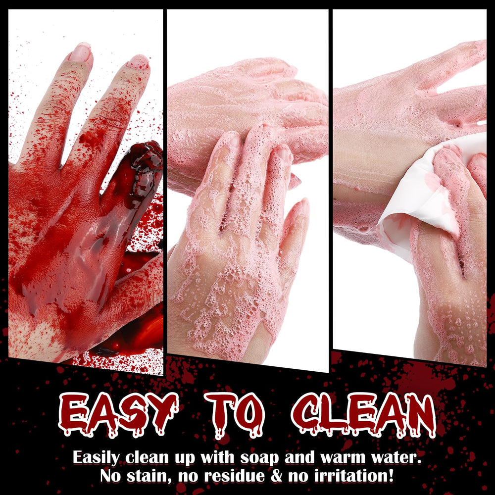 BOBISUKA applied on cosplayer for realistic vampire or zombie look