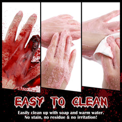 BOBISUKA applied on cosplayer for realistic vampire or zombie look