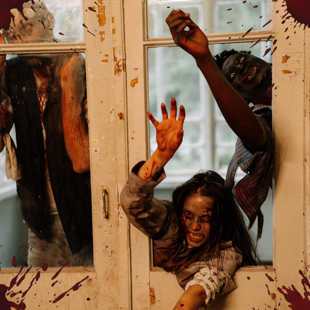 BOBISUKA lifestyle Halloween scene with costume and effective blood splatter